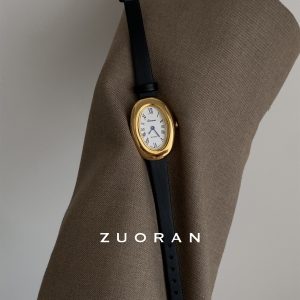 ZUORAN Oval Vintage French Medieval Style Exquisite Fashion Women's Quartz Watch Cross-border Live 59