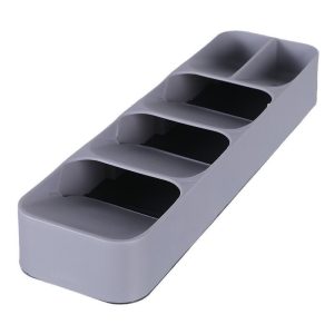 qh tableware storage organizer kitchen drawer compartment knife fork spoon storage box knife holder knife drawer storage storage