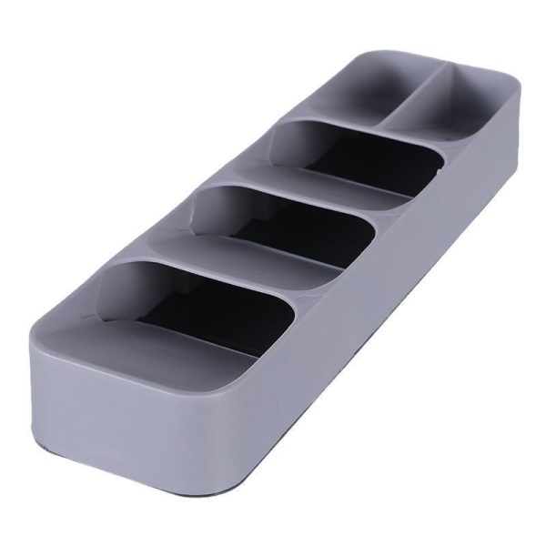 qh tableware storage organizer kitchen drawer compartment knife fork spoon storage box knife holder knife drawer storage storage - Image 3