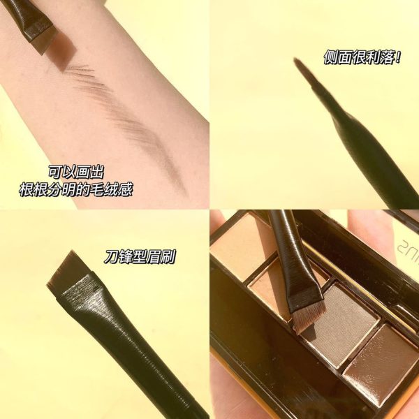 xixi eyeliner brush, eyebrow brush, easy to use without powder, blade flat head brush, eye contouring makeup brush, beauty brush - Image 4