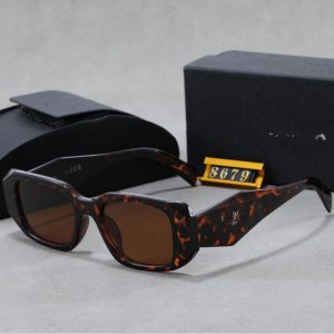 P family sunglasses, female Xiaohongshu, Internet celebrities, European and American fashion, the same personality, irregular color-blocked sunglasses, men and women