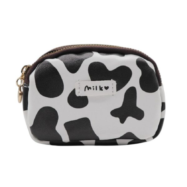 New Korean printed double zipper cute large capacity wallet student coin purse ID card card bag storage bag for women - Image 5