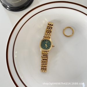IEKE French vintage summer women's watch women's simple square temperament watch versatile fashion quartz watch
