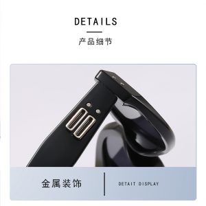 Jennie new gm retro cat eye sunglasses female small face sense of luxury small frame european and american street photography hot girl sunglasses