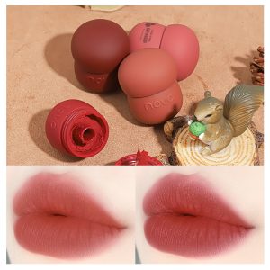 Novo canned lip clay niche brand matte velvet matte lip gloss is not easy to fade and not easy to stick to the cup student lipstick