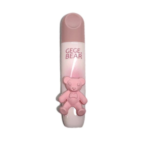 Gege bear Bear Tender Lip Glaze Matte Matte Matte Lipstick Not Easy to Fade Lipstick Schoolgirl White Lip Clay - Image 5