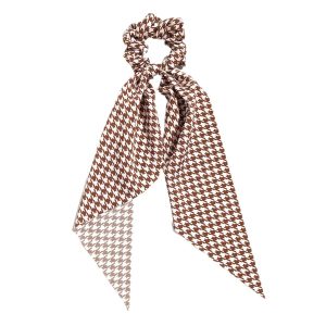 Leopard print triangle scarf, leopard print streamer, hair tie, new trendy European and American hair tie hair rope, female niche, simple temperament, atmospheric