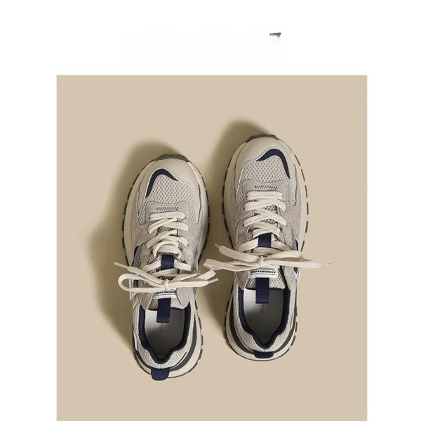 Daddy shoes women's 2025 new spring women's shoes Forrest Gump shoes women's retro gray shoes sneakers casual - Image 3