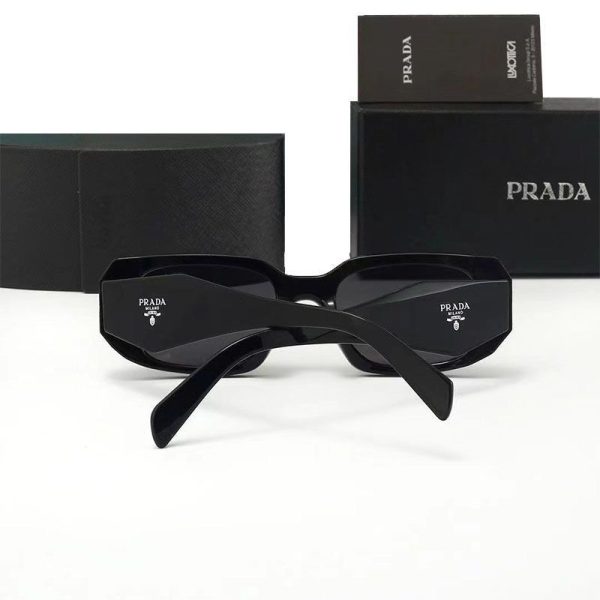 European and American retro P home sunglasses PR17 rectangular plate personality trend unisex ins sunglasses anti-glare - Image 4